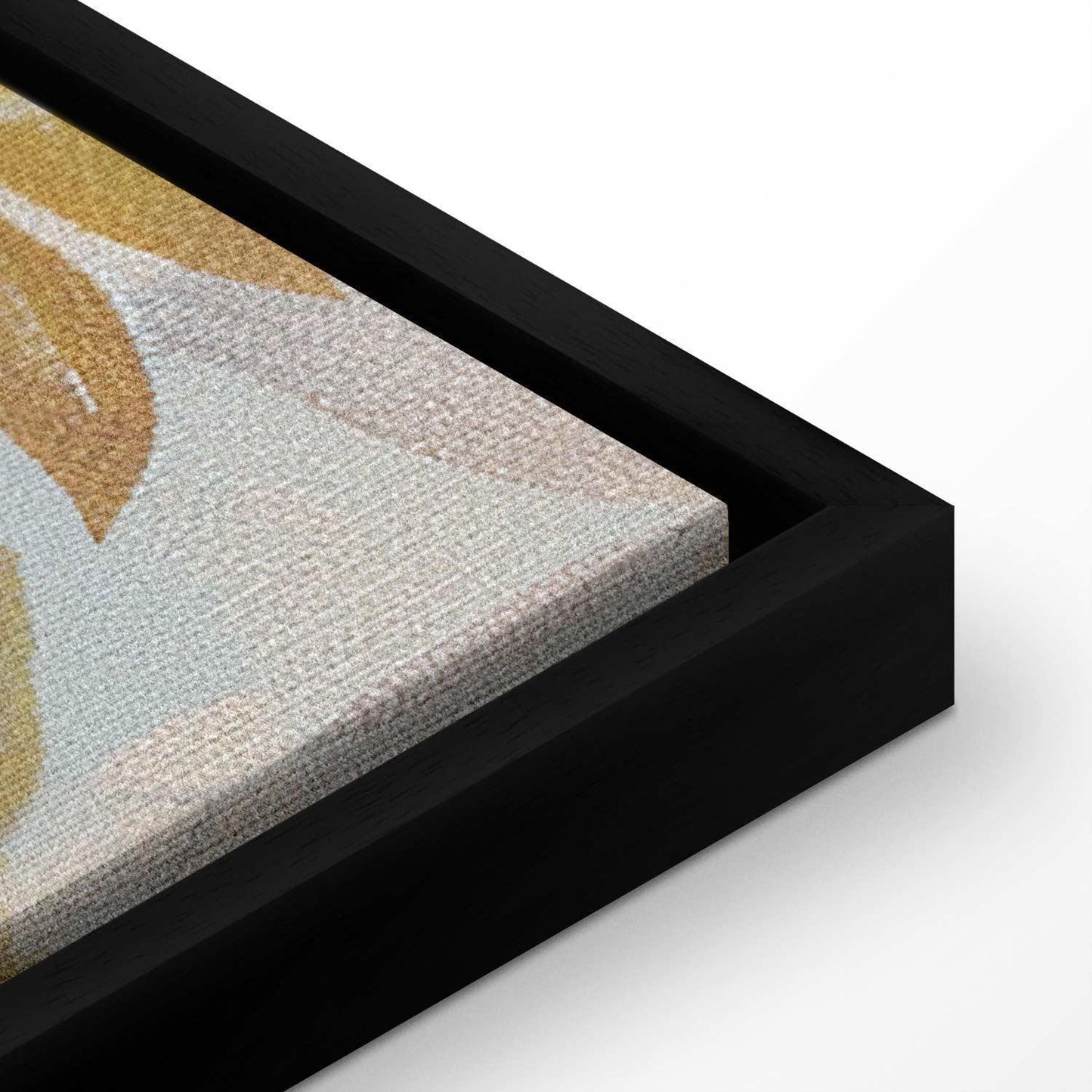 Leinwandbild - Tapestry Pattern with a Meadow and Flowers Kilim with a Spring Motif