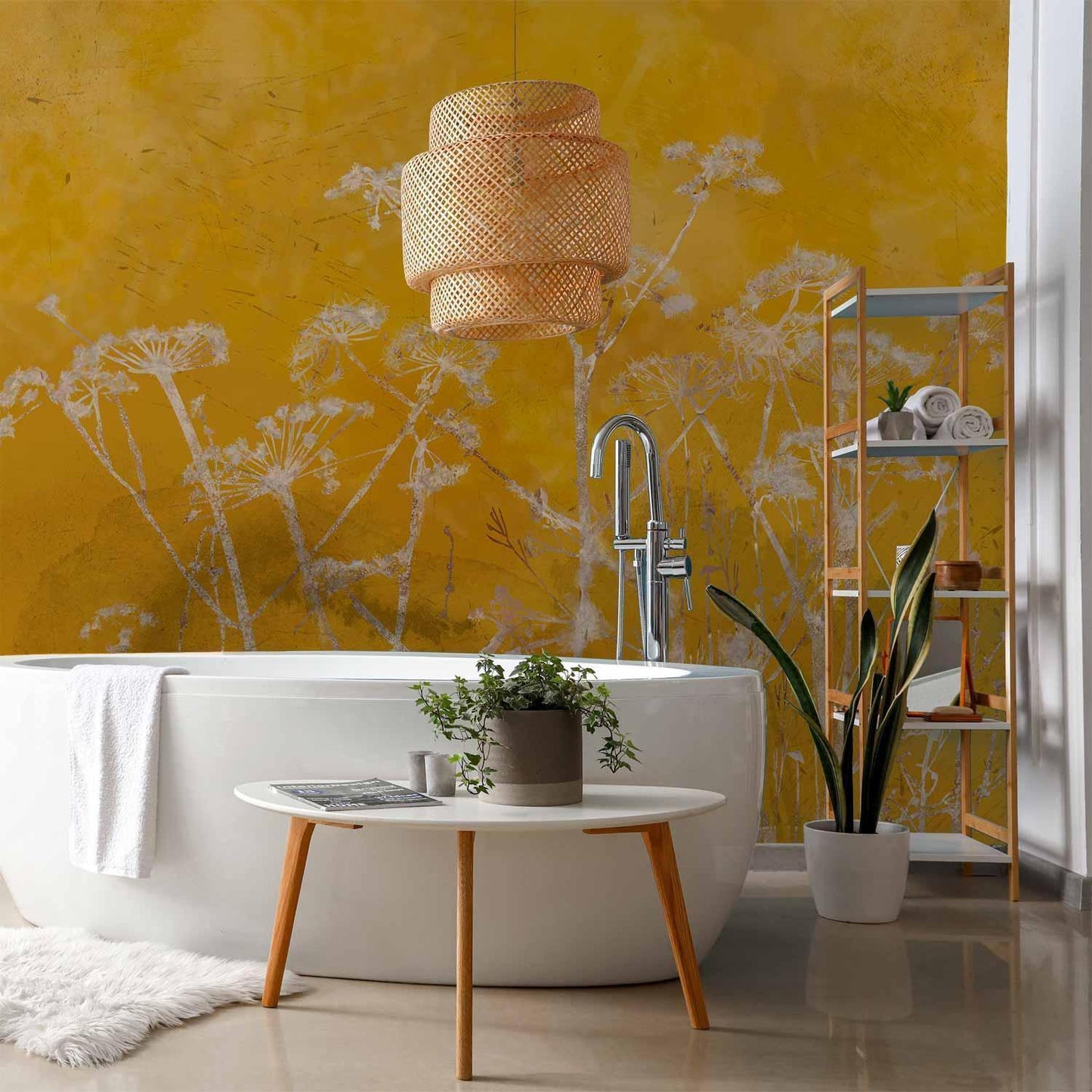 Fototapete - Meadow Bathed in the Sun