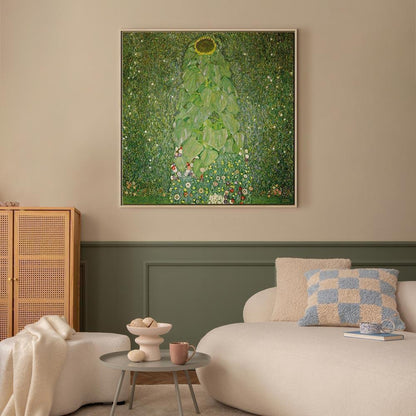 Leinwandbild - Gustav Klimt – The Sunflower