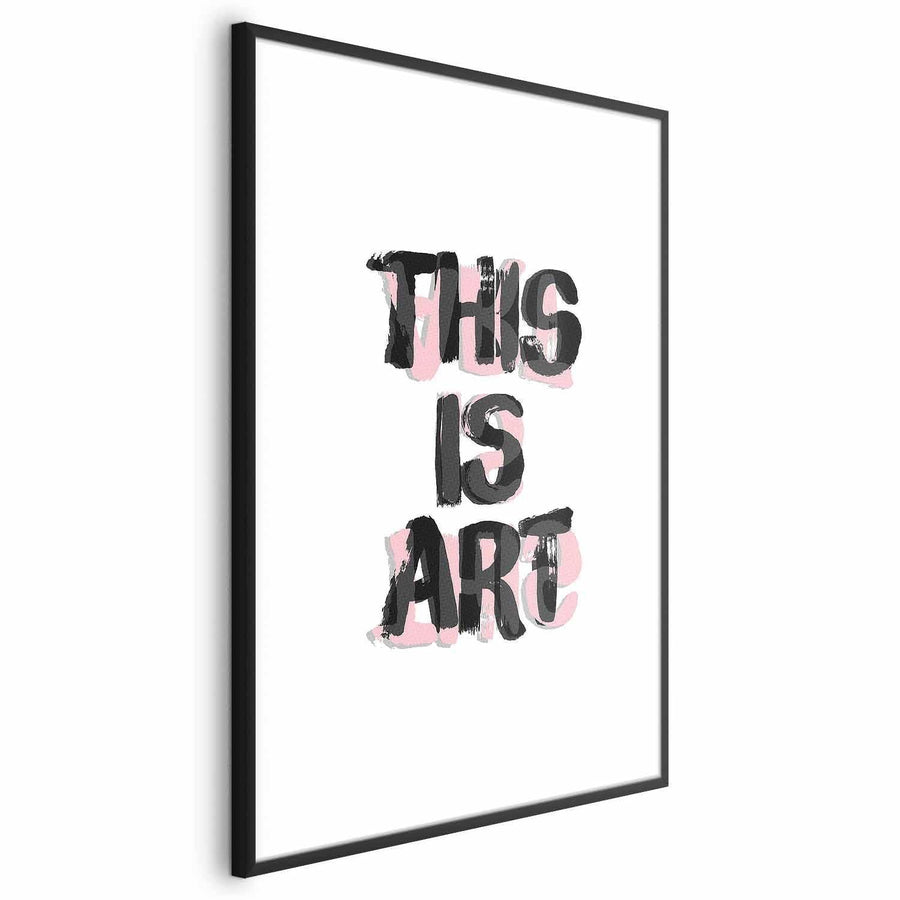 Poster with 