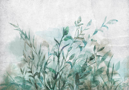 Fototapete Natur in Aquarell – Sanfte Farben für entspannte Räume