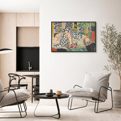 Leinwandbild - Henri Matisse – Odalisque at Fautenuil