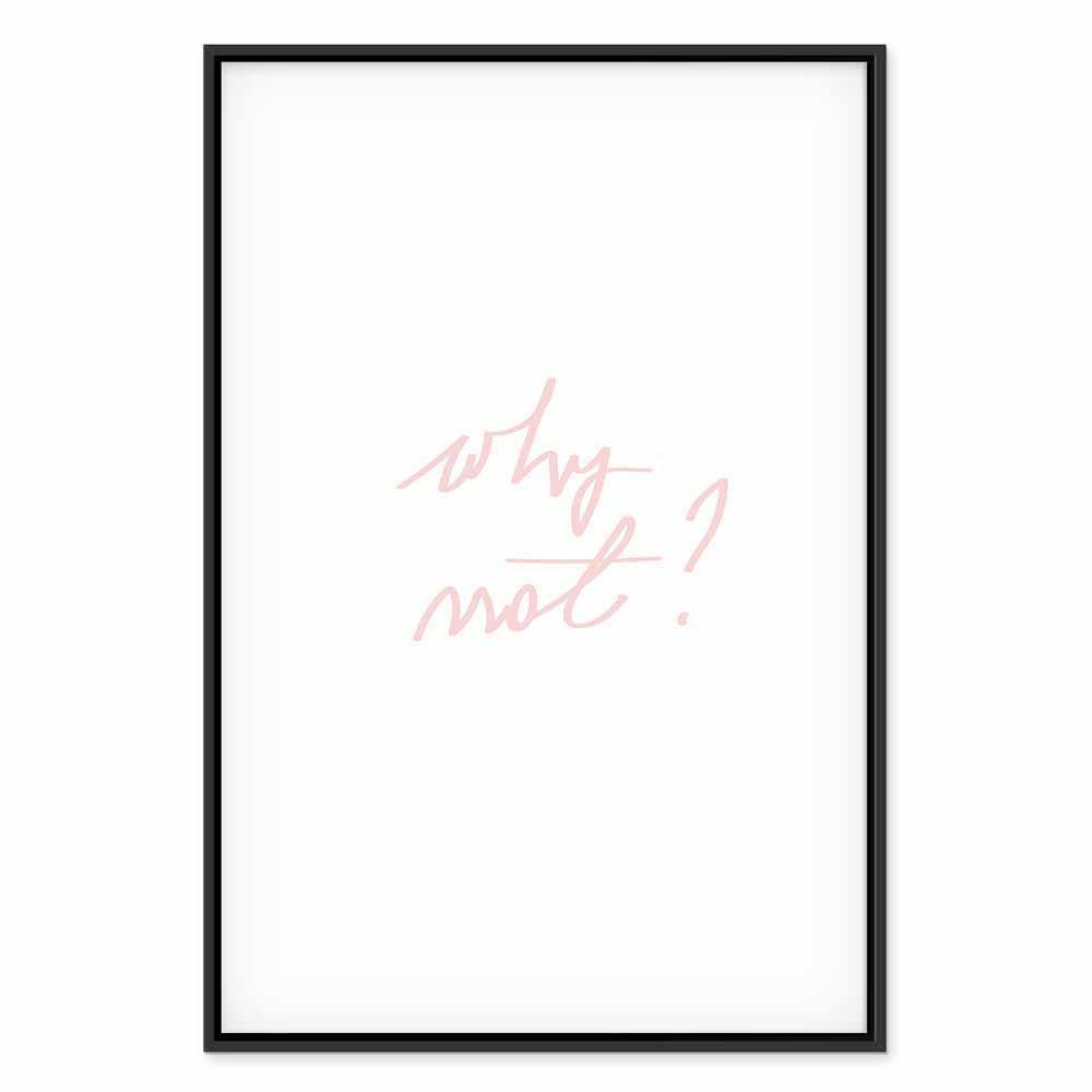 Leinwandbild - Why Not? (1 Part) Vertical