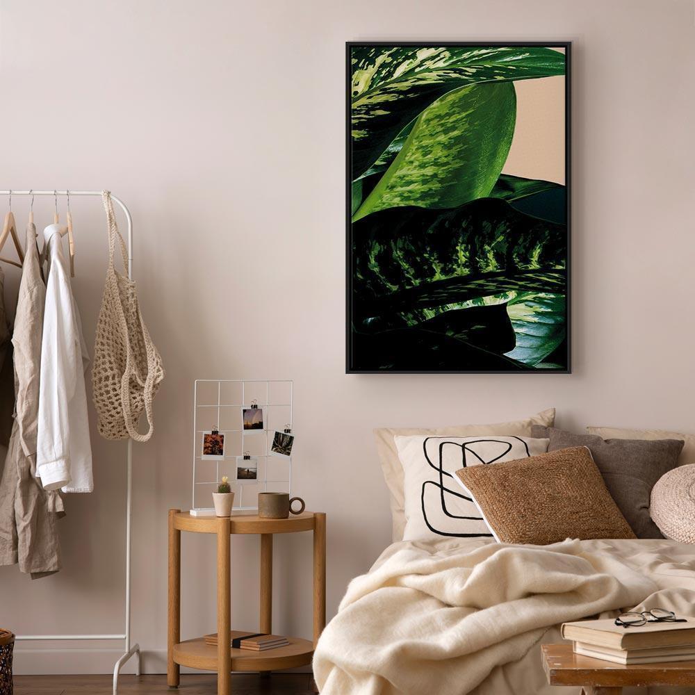 Leinwandbild - Dieffenbachia (1 Part) Vertical