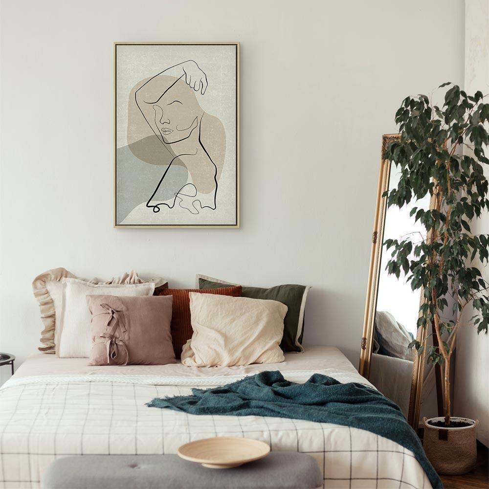 Leinwandbild - Romantic Morning (1 Part) Vertical