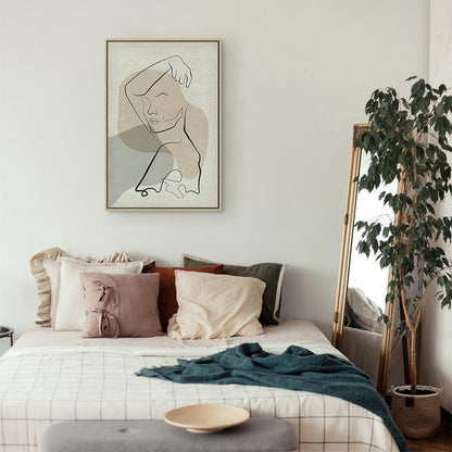 Leinwandbild - Romantic Morning (1 Part) Vertical