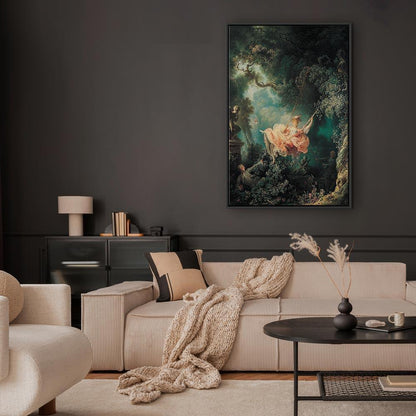 Leinwandbild - Jean-Honoré Fragonard – The Swing