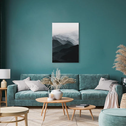 Leinwandbild - Parallel Ridges (1 Part) Vertical