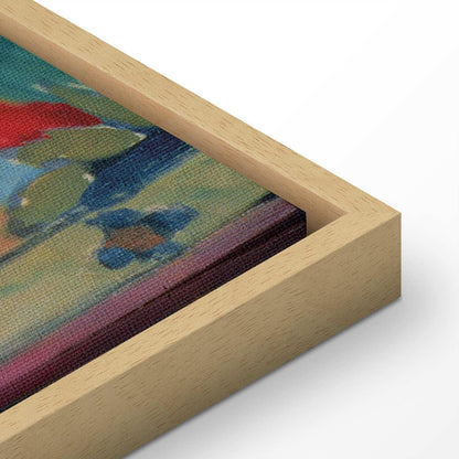 Leinwandbild - Henri Matisse – Still Life with Fruit and Bronze Statuette