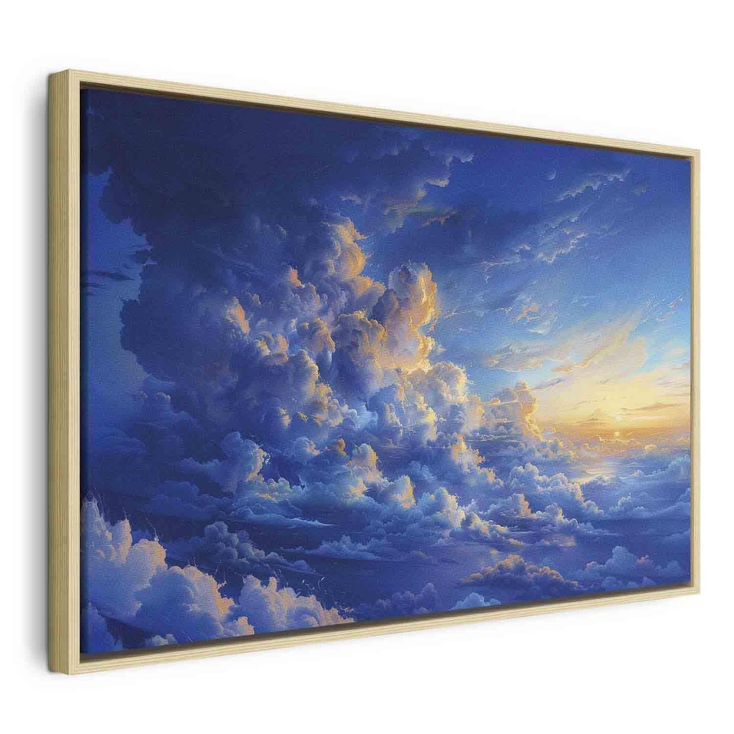 Leinwandbild - When the Sky Becomes a Canvas: Artistic Creation of Nature in the Clouds Artgeist