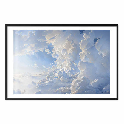 Poster - The Sun Revealing Cloud Secrets: Spectacular Sky Images