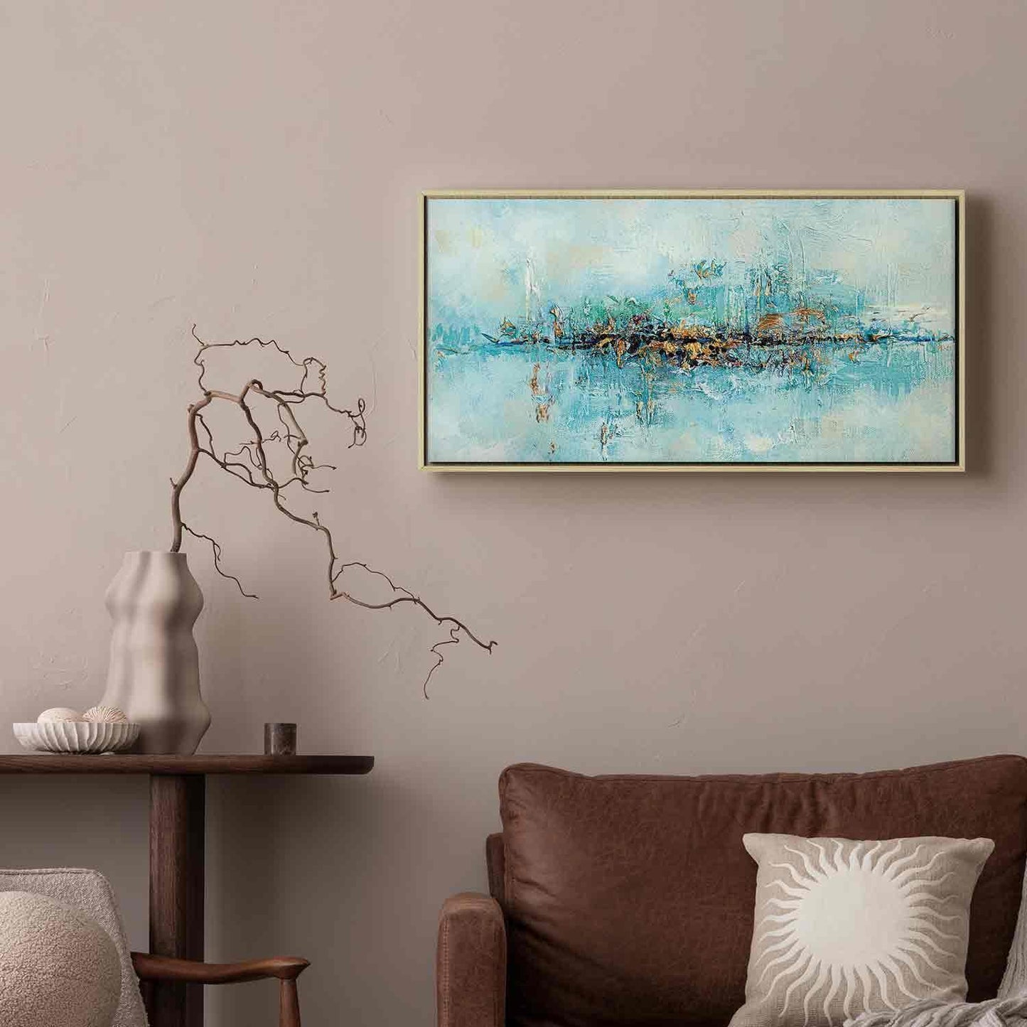 Leinwandbild - Lagoon (1 Part) Wide