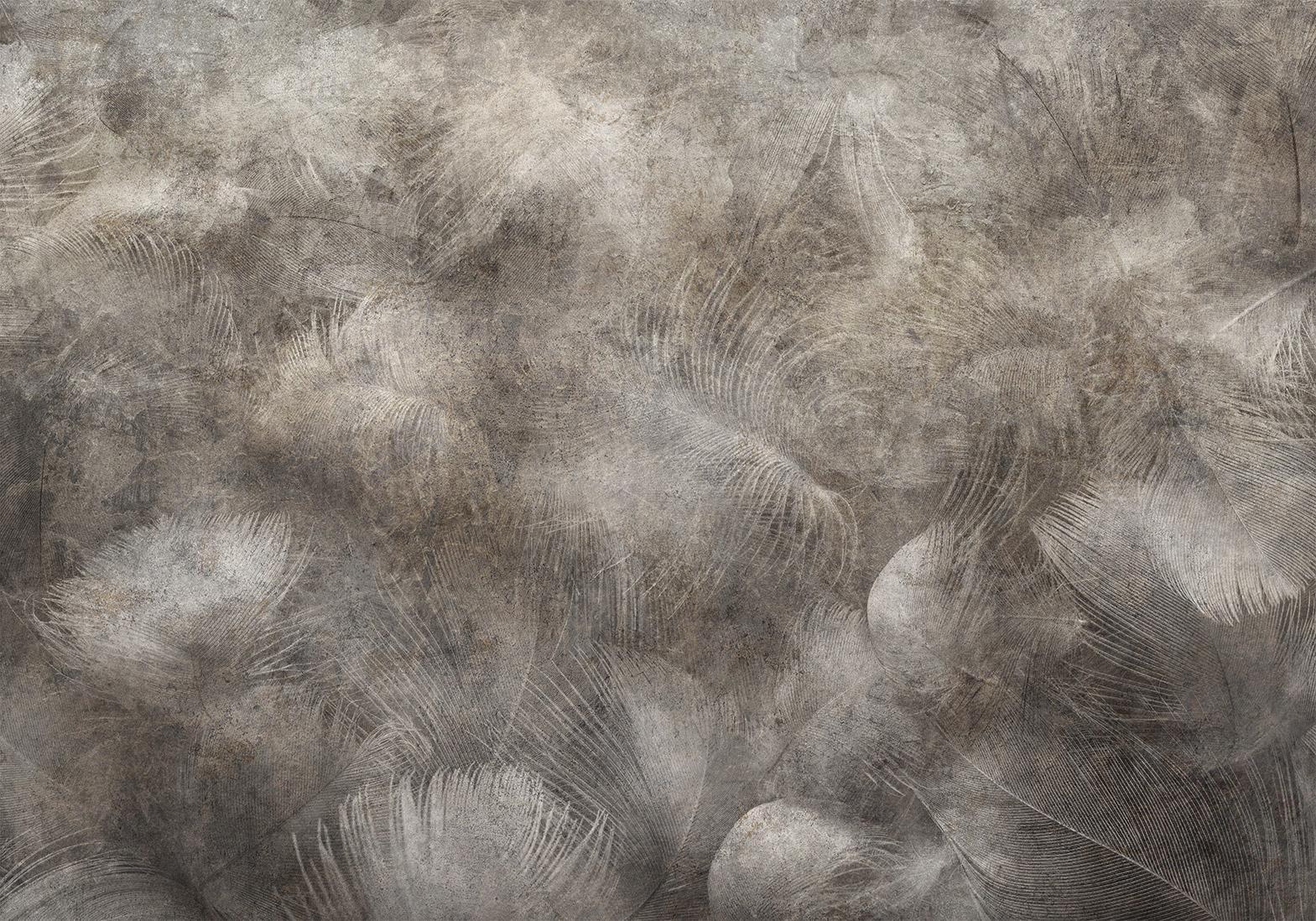 Moderne Tapete „Scattered by the Wind“

