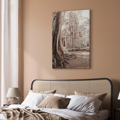 Leinwandbild - Ruins of Angkor (1 Part) Vertical