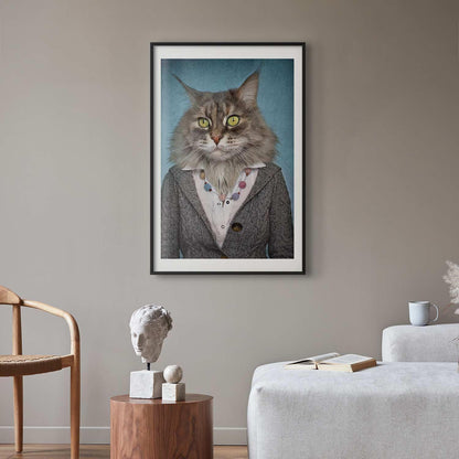 Poster - Lady Cat Artgeist