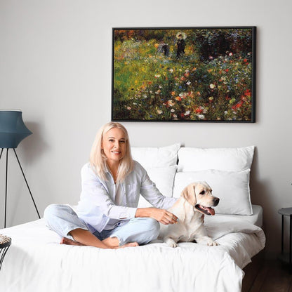 Leinwandbild - Pierre-Auguste Renoir – Summer Landscape