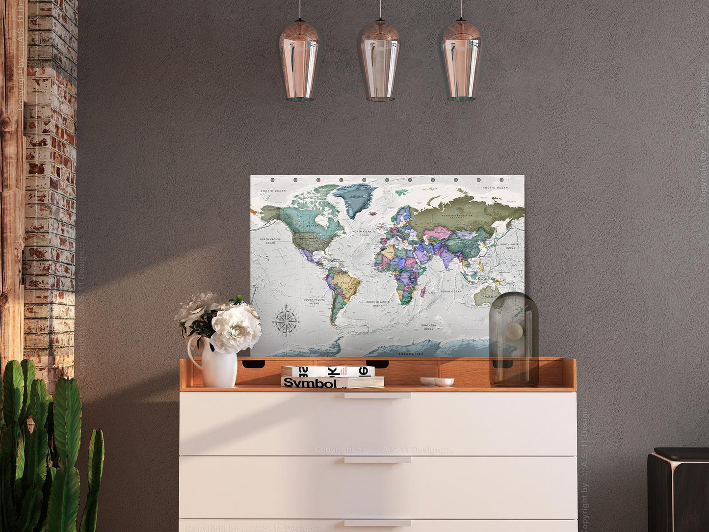 Leinwandbild - World Destinations (1 Part) Wide Artgeist