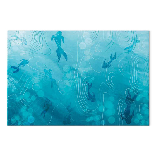 Leinwandbild - Japanese pond