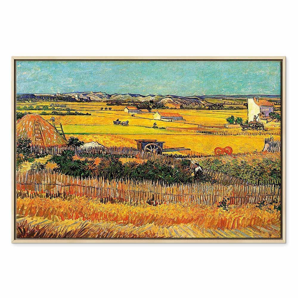 Leinwandbild - Vincent van Gogh – The Harvest