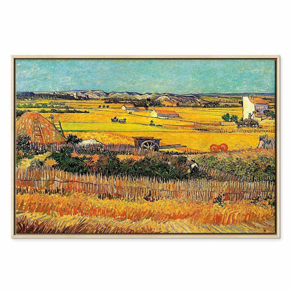 Leinwandbild - Vincent van Gogh – The Harvest