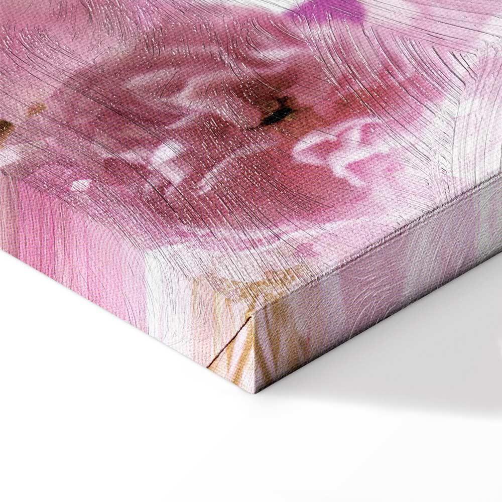 Leinwandbild - Garden of Floral Scents (1-part) - Nature in Shades of Pink