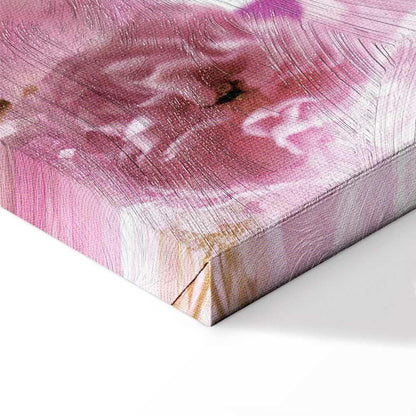 Leinwandbild - Garden of Floral Scents (1-part) - Nature in Shades of Pink