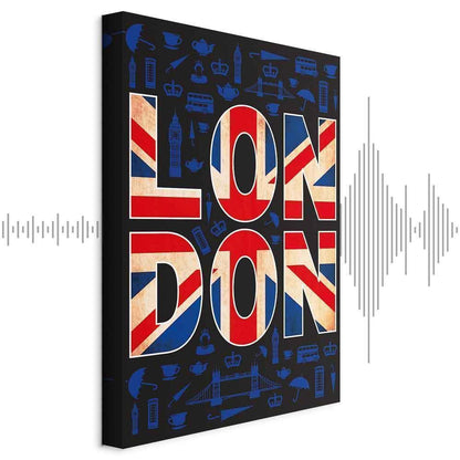 Leinwandbild - City of Culture (1 Part) Vertical