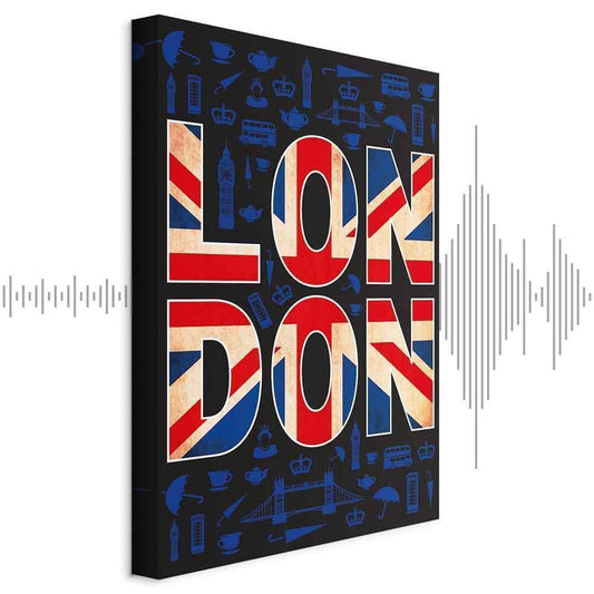 Leinwandbild - City of Culture (1 Part) Vertical