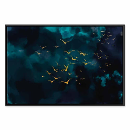 Leinwandbild - Sky Before the Storm (1 Part) Wide