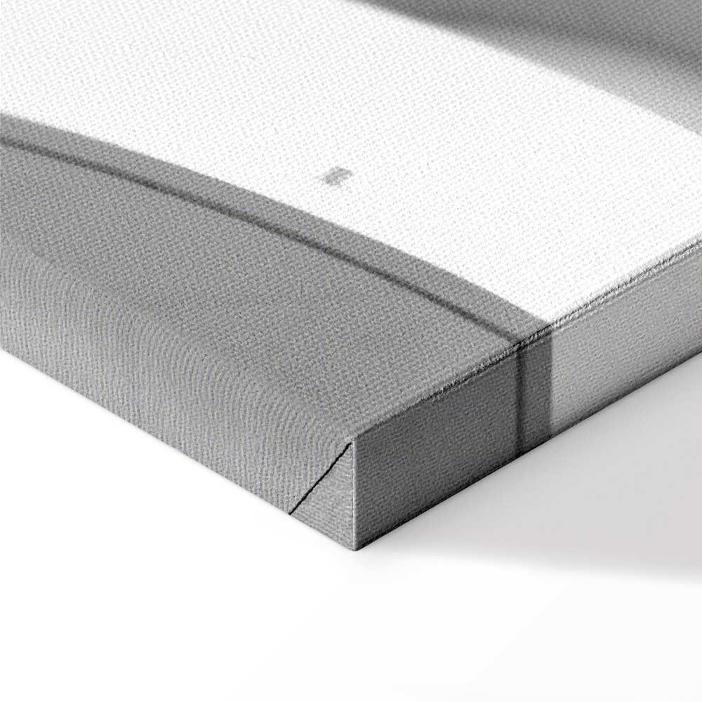 Leinwandbild - White Detail (1 Part) Vertical