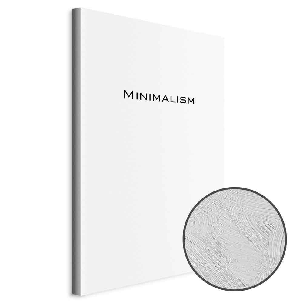 Leinwandbild - Minimalism (1 Part) Vertical