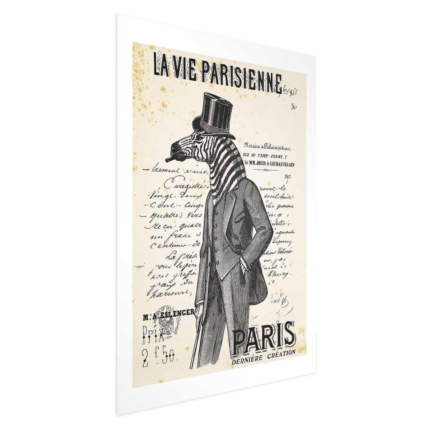 Poster - La Vie Parisienne Artgeist