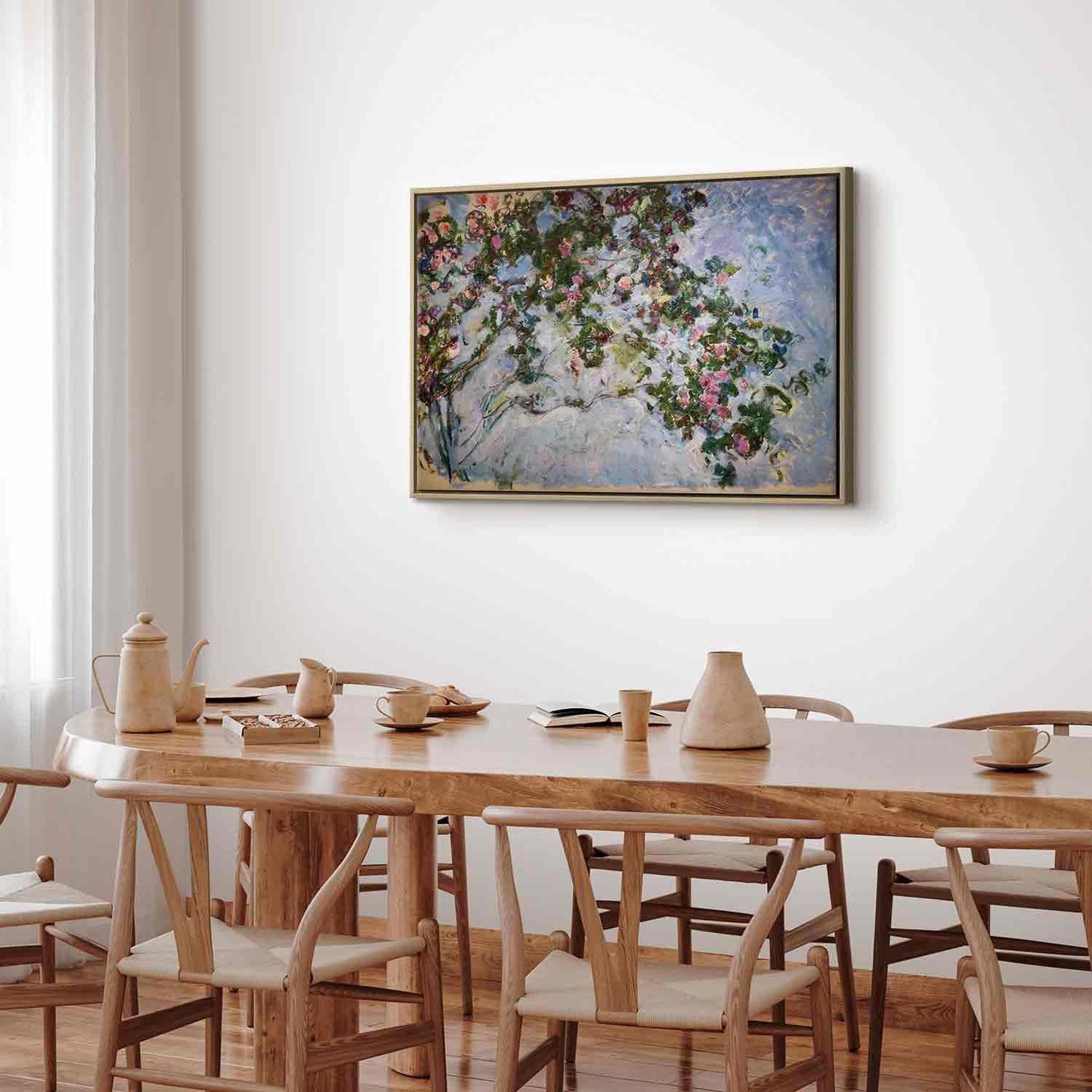 Leinwandbild - Claude Monet – The Roses