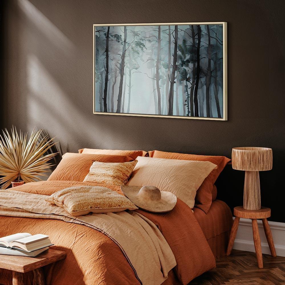 Leinwandbild - Hazy Forest (1 Part) Wide