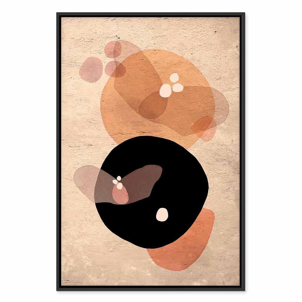 Leinwandbild - Moon Butterfly (1 Part) Vertical