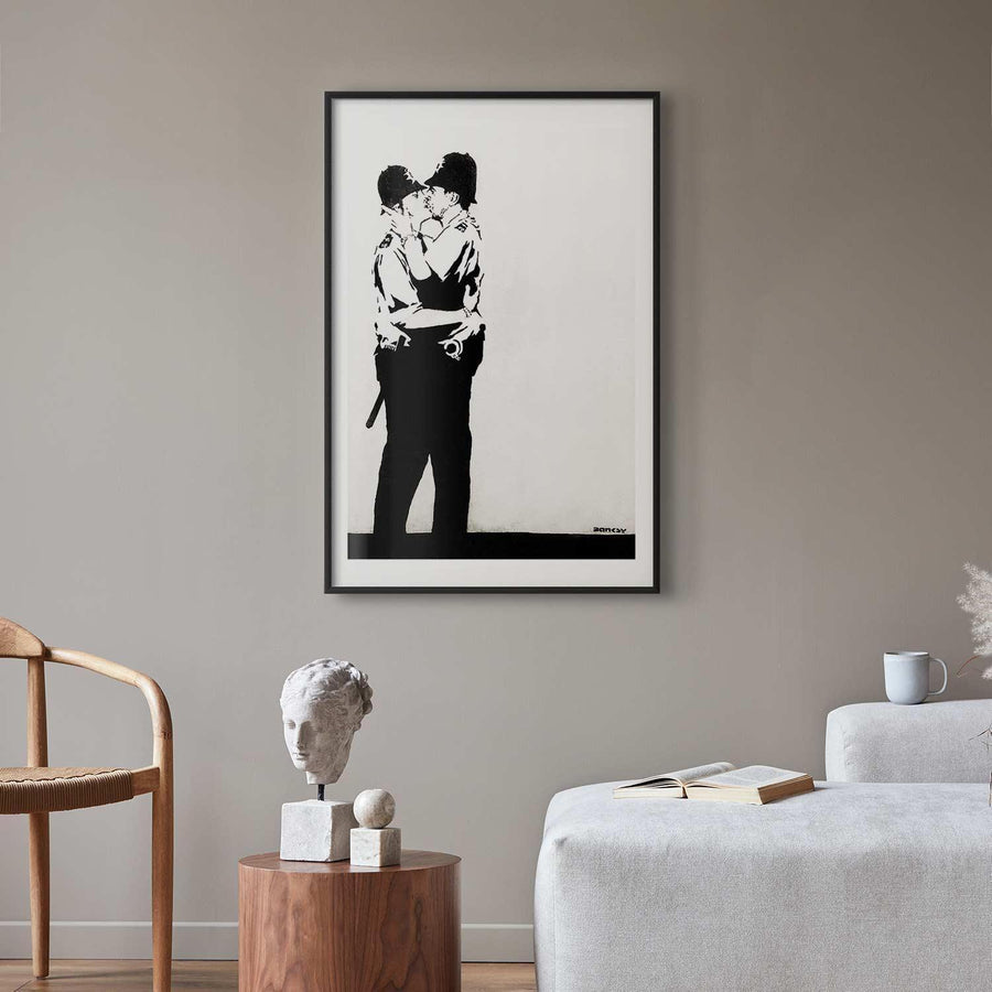 Poster - The Policemen's Kiss Artgeist
