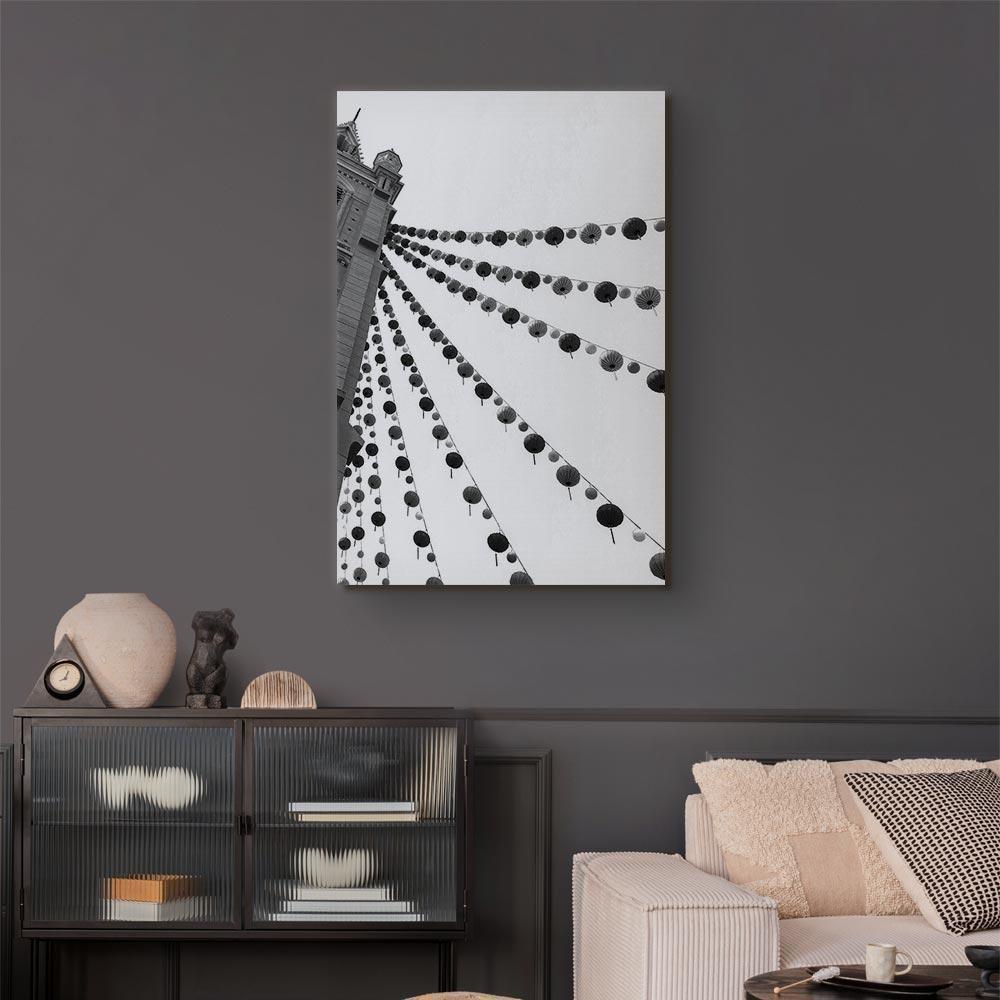 Leinwandbild - Joyful Festival (1 Part) Vertical