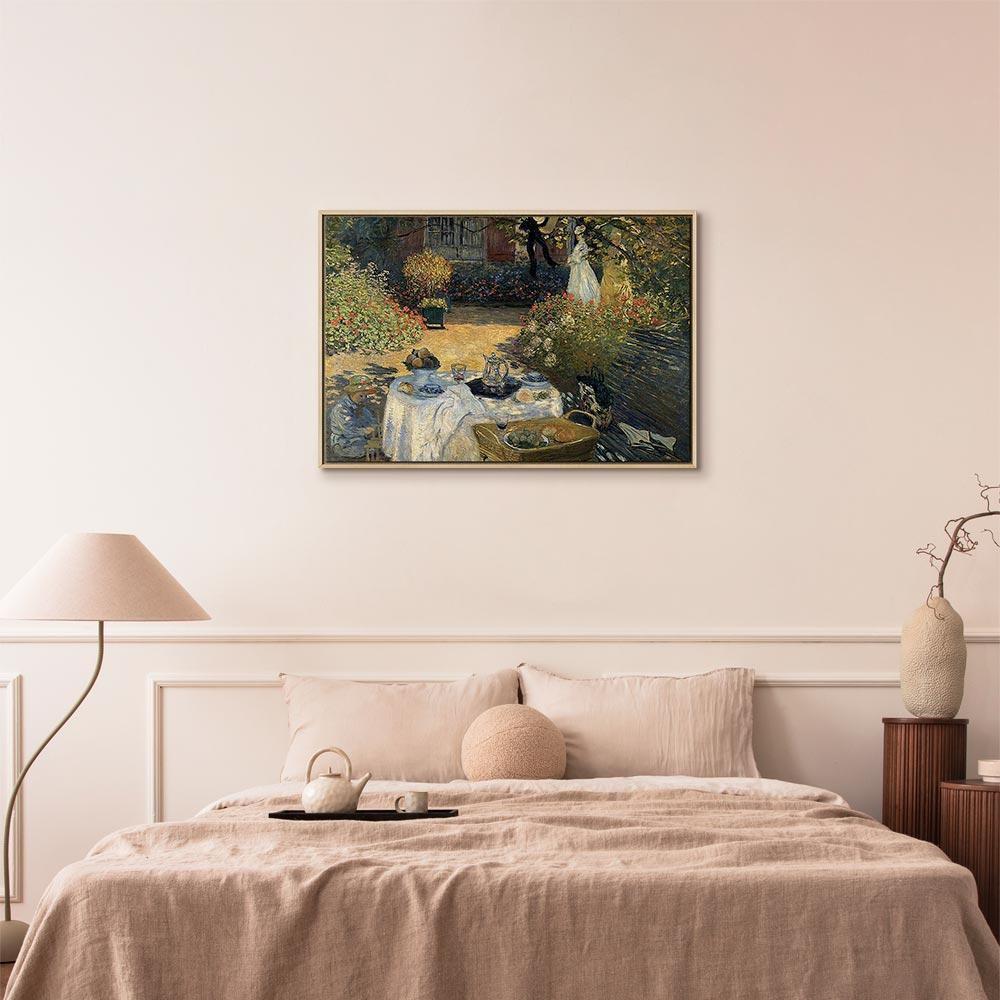 Leinwandbild - Claude Monet – The Luncheon (Argenteuil)