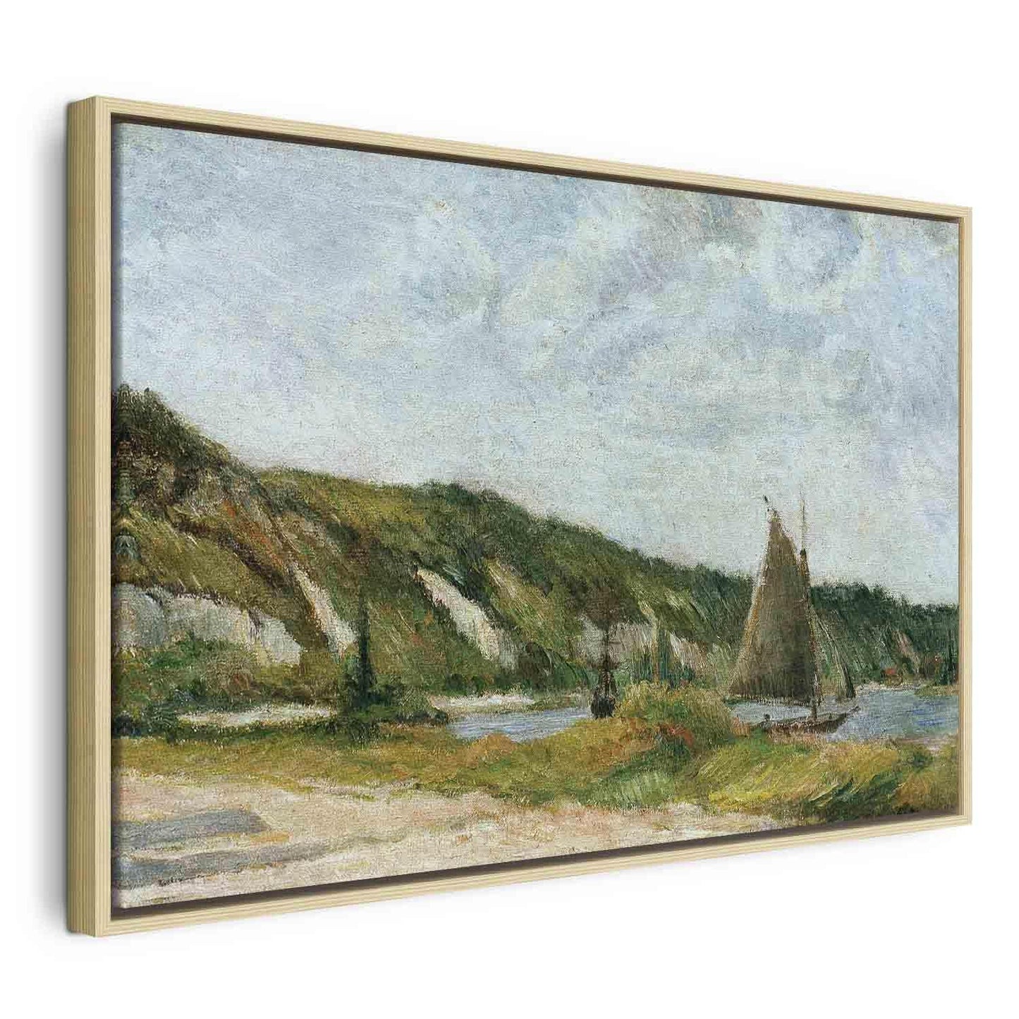 Leinwandbild - Les voiliers (Paul Gauguin) Artgeist