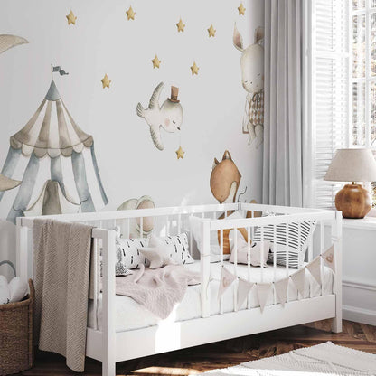 Fototapete - Animals for Children (Watercolour)