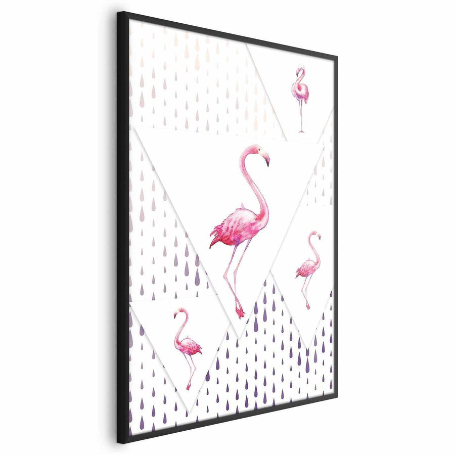 Poster - Flamingo Family Artgeist