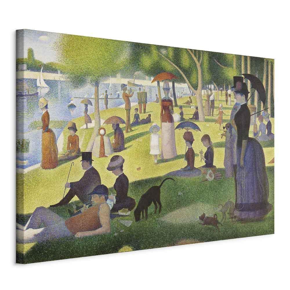 Leinwandbild - Georges Seurat – Sunday Afternoon on the Island of La Grande Jatte