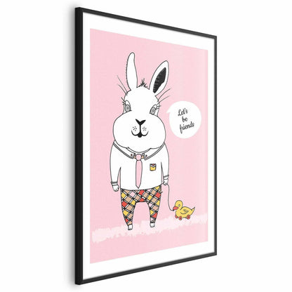 Poster - Rabbit's Friend Artgeist