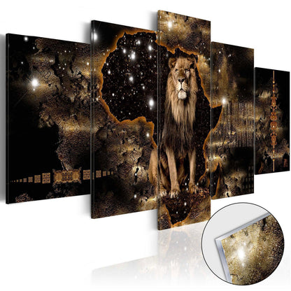 Acrylglasbild - König der Tiere