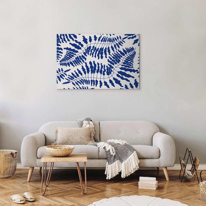 Leinwandbild - Cobalt fern