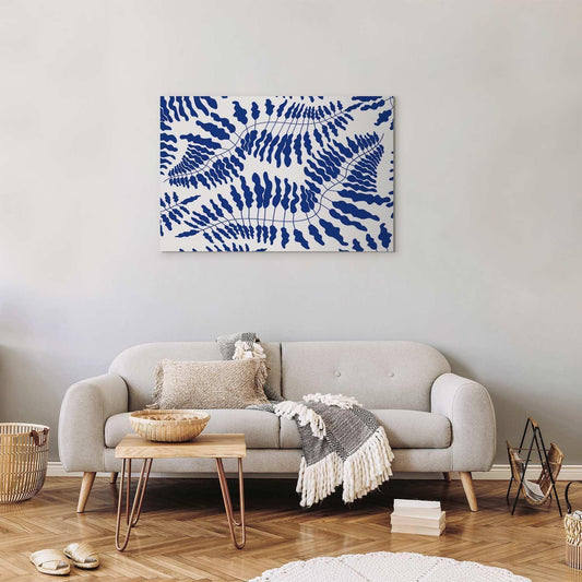 Leinwandbild - Cobalt fern