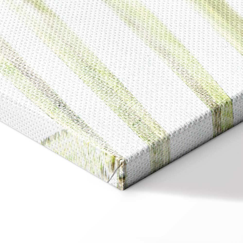 Leinwandbild - Palm Leaf (1 Part) Wide