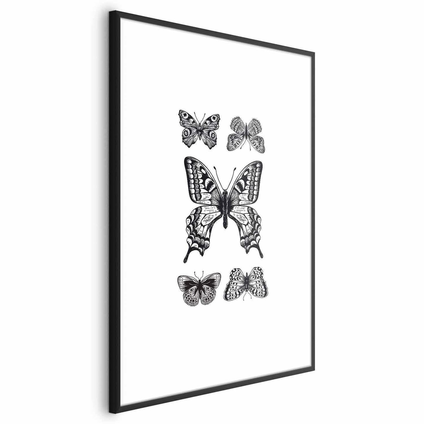 Poster - Five Butterflies Artgeist