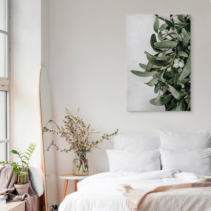 Leinwandbild - Christmas Mistletoe (1 Part) Vertical