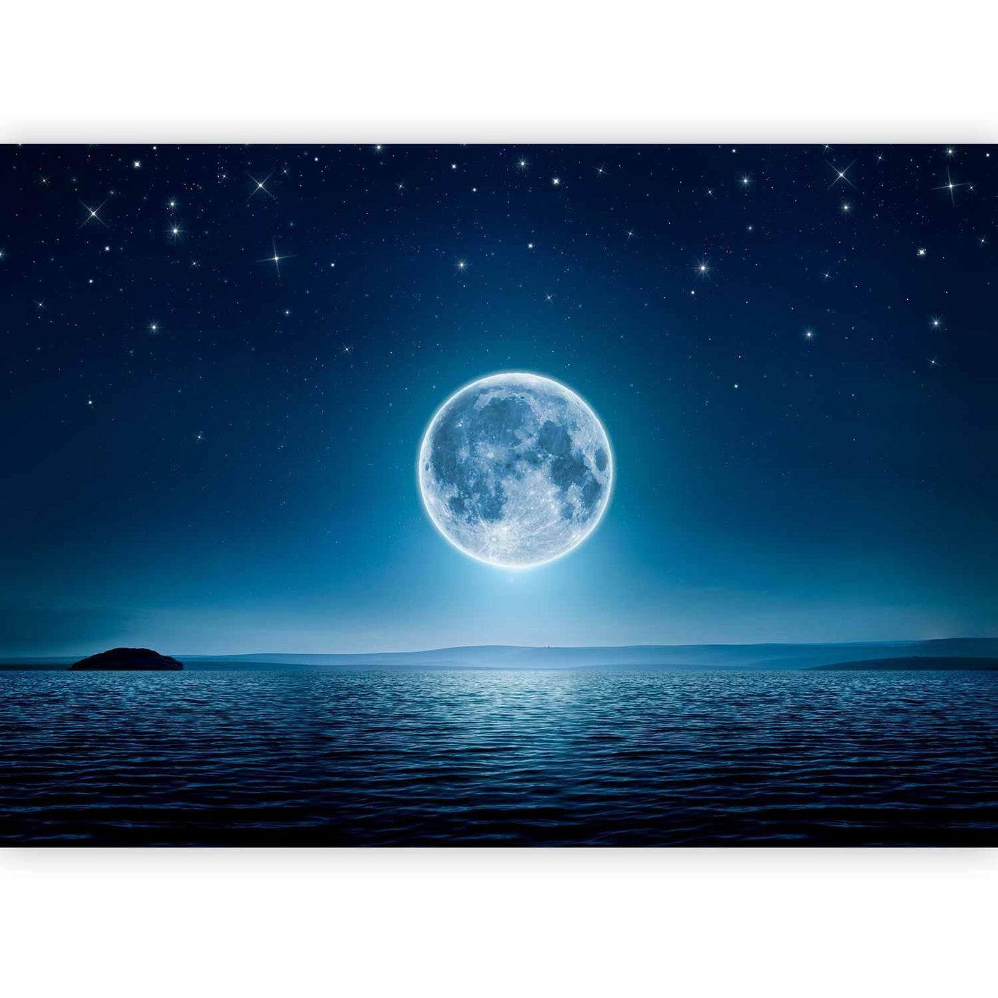 Fototapete - Moonlit night